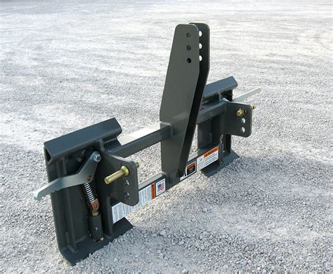 3 point hitch to skid steer universal hitch adapter|skid steer 3pt hitch adapter.